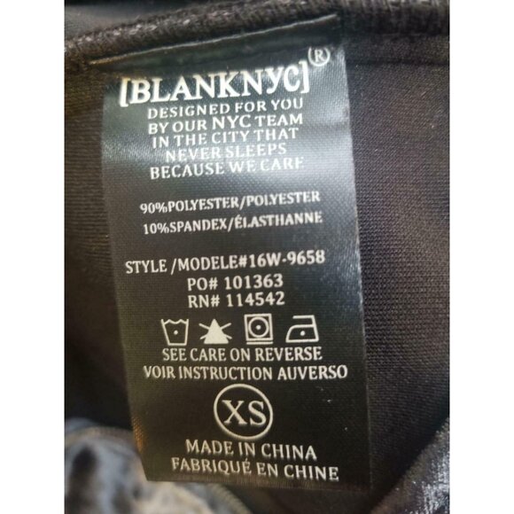 ❤️BLANKNYC Gray Velvet Moto Jacket Womens XS Biker Shinny Side Zip Biker Party❤️ - Picture 7 of 8